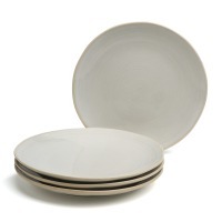 Набор тарелок закусочных bronco "concept" 4 шт. 22 см бежевый (576-1018) 