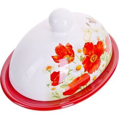 Маслёнка с крышкой Маки LOR...