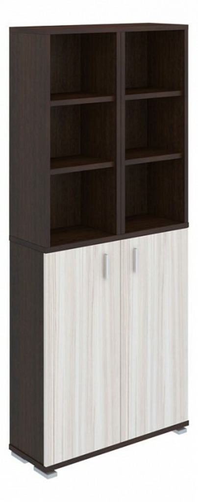 Фото Стеллаж комбинированный Домино Лайт ПУ-30-4 MER_PU-30-4_VK - интернет-магазин МегаТерем в Москве