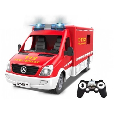 Радиоуправляемая пожарная м...