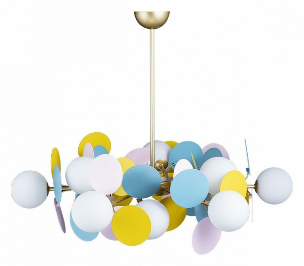 Фото Люстра на штанге Loft it Matisse 10008/12 mult LF_10008_12_mult - интернет-магазин МегаТерем в Москве