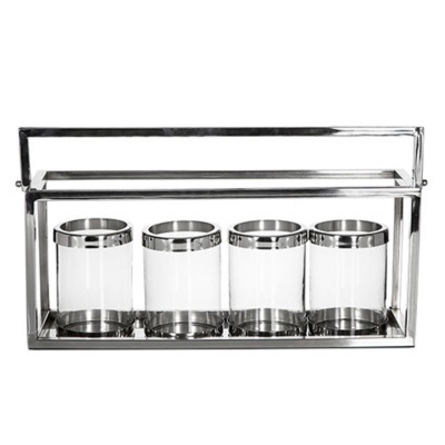 Подсвечник 4520L, нержавеющ...