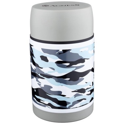 Термос agness с широким гор...