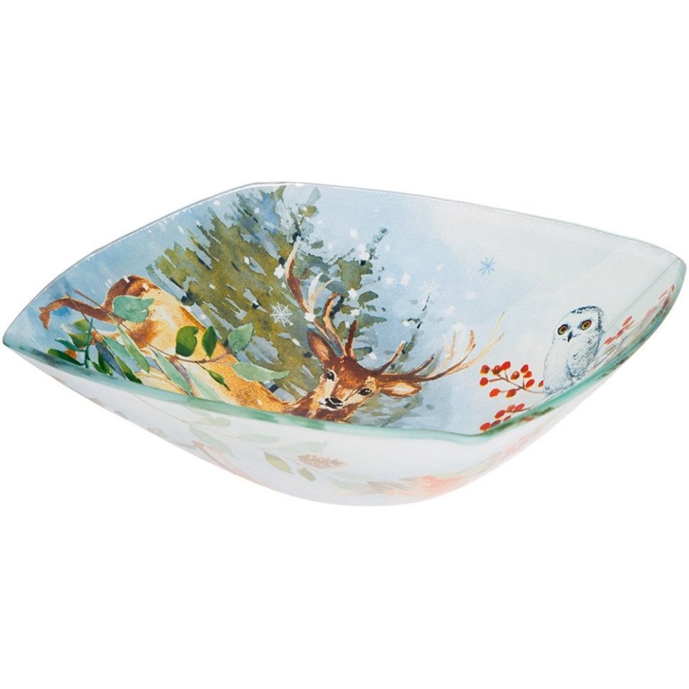 Фото Салатник 18 см коллекция зимняя сказка Lefard (198-186) - интернет-магазин МегаТерем в Москве
