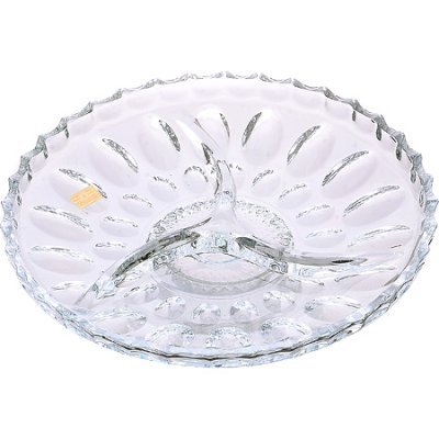 Менажница 22,5 см стеклянна...