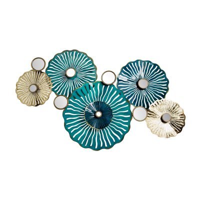 Настенный декор Цветы лазур...