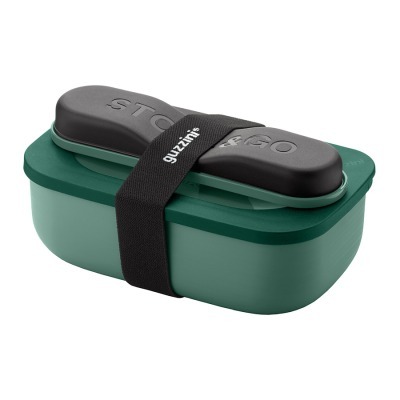 Набор из ланч-бокса и приборов store & go, зеленый (79087)