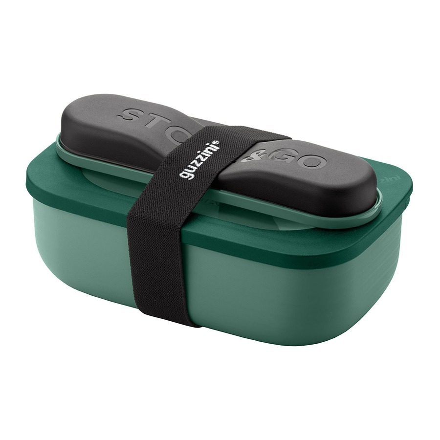 Фото Набор из ланч-бокса и приборов store &amp; go, зеленый (79087) - интернет-магазин МегаТерем в Москве
