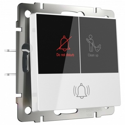 Кнопка звонка без рамки Werkel белый W1114601 WRK_a054308