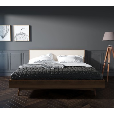 Кровать в Скандинавском сти...