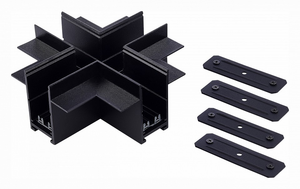 Фото Соединитель X-образный для треков ST-Luce SKYLINE 220 ST021.422.21 - интернет-магазин МегаТерем в Москве