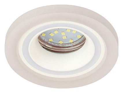 Фото Встраиваемый светильник Эра DK 90 WH Б0054358 ER_B0054358 - интернет-магазин МегаТерем в Москве