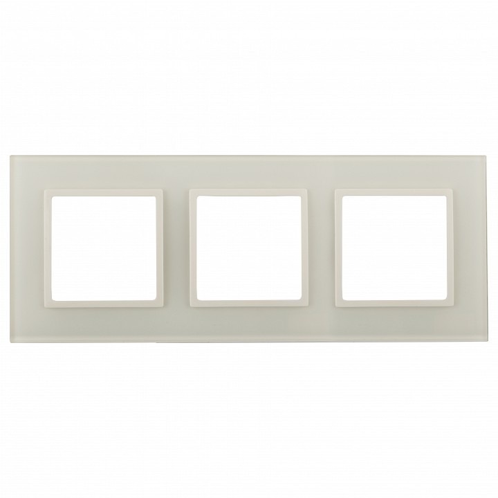 Фото Рамка на 3 поста Эра Эра Elegance 14-5103-02 ER_B0059171 - интернет-магазин МегаТерем в Москве
