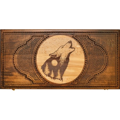 Нарды резные Волк 60, Zakar...