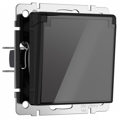 Розетка влагозащищенная с з...