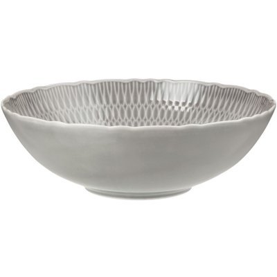 Салатник "софия серая" 26 см н=8,5 см мал.уп.=6шт без упак. Cmielow (676-132)