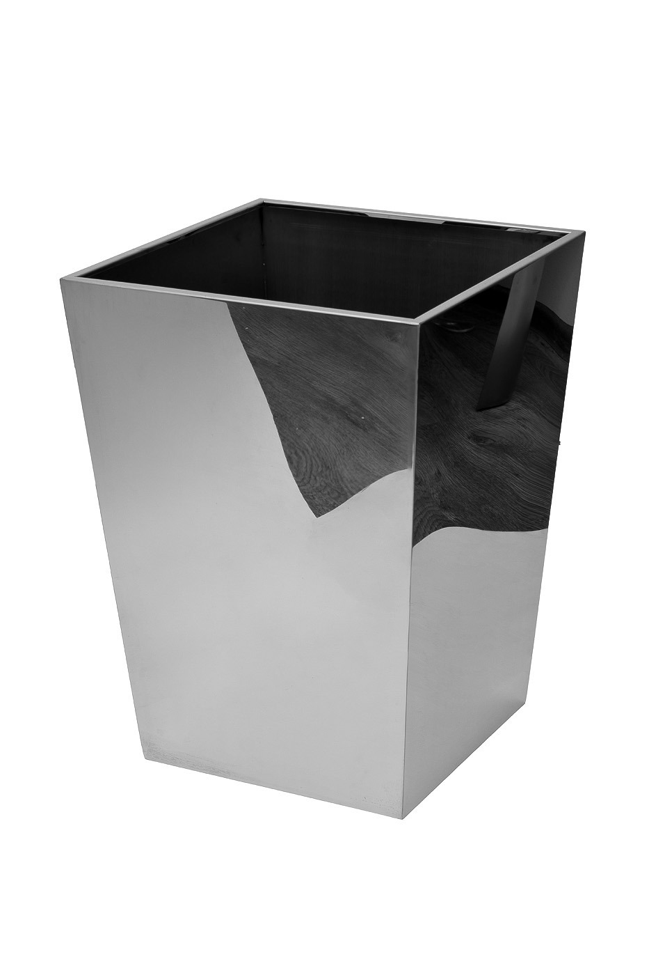 Фото Кашпо напольное h.57см, цвет серебро (TT-00008284) - интернет-магазин МегаТерем в Москве
