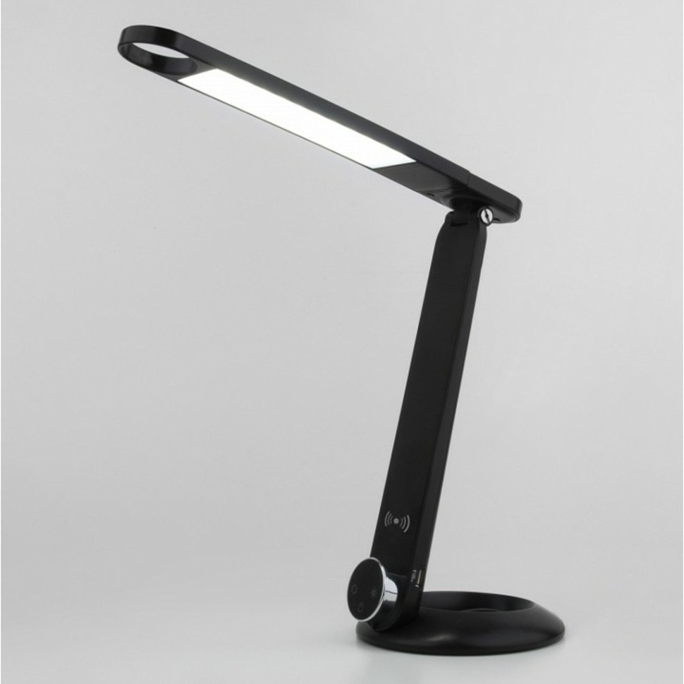 Фото Настольная лампа офисная Eurosvet Action 80428/1 черный EV_a053233 - интернет-магазин МегаТерем в Москве