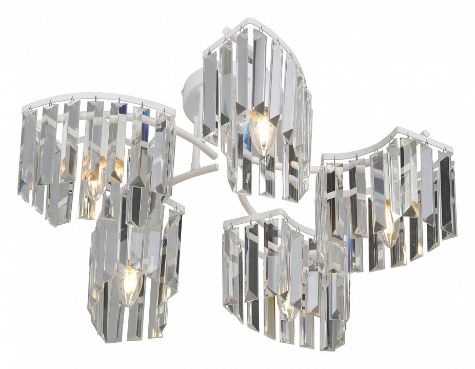 Фото Потолочная люстра Vitaluce V5884 V5884-0/5PL VI_V5884-0_5PL - интернет-магазин МегаТерем в Москве