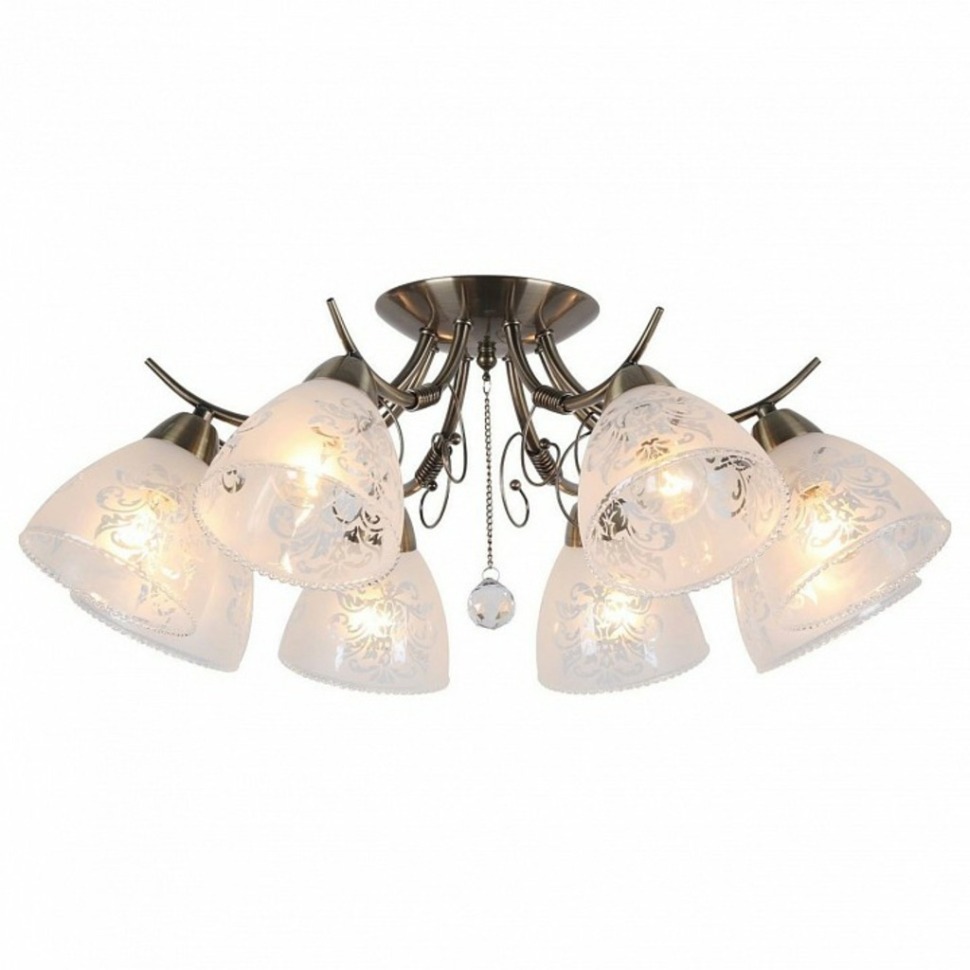 Фото Потолочная люстра Omnilux Casagliana OML-53807-08 OM_OML-53807-08 - интернет-магазин МегаТерем в Москве