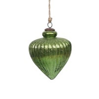 Новогодняя игрушка TD-003B, стекло, green, ROOMERS FURNITURE