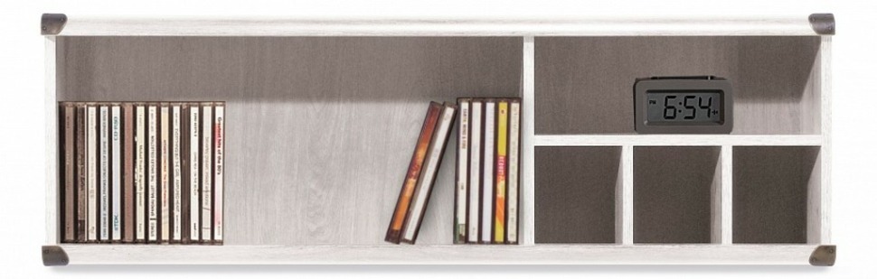 Фото Полка навесная Индиана JPOL 120 BRW_70001360 - интернет-магазин МегаТерем в Москве