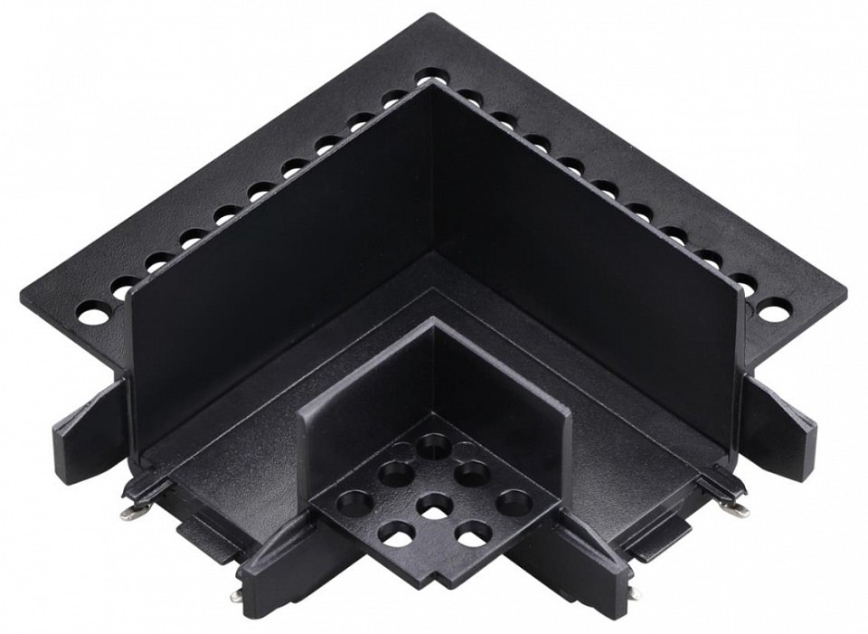 Фото Соединитель угловой L-образный для треков встраиваемых Novotech Smal 135280 NV_135280 - интернет-магазин МегаТерем в Москве