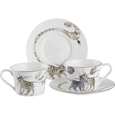 Чайный набор lefard котики ...