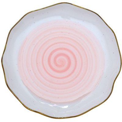 Тарелка MISTERO розовая 20с...