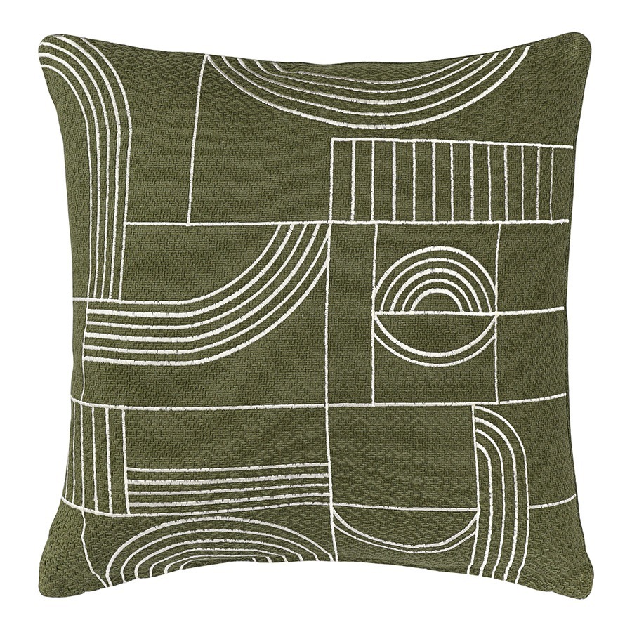 Фото Подушка декоративная cave maze из коллекции ethnic, 45х45 см (77710) - интернет-магазин МегаТерем в Москве