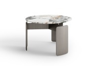 Стол журнальный, мрамор Arabescato Corchia d60*40см (TT-00013056)