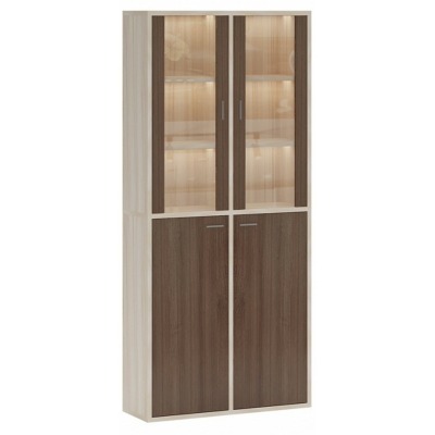 Шкаф-витрина Домино СУ(ш2в2...