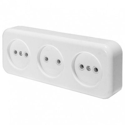 Розетка без заземления Stek...