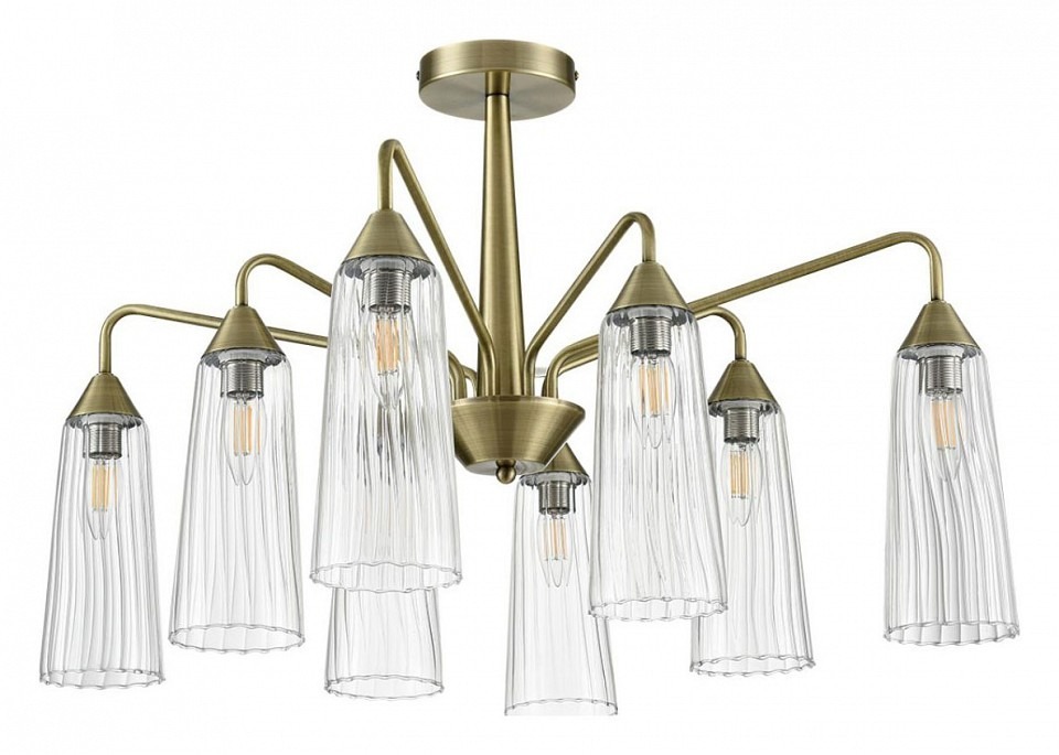 Фото Люстра на штанге Lumion Doliana 6584/8C LMN_6584_8C - интернет-магазин МегаТерем в Москве