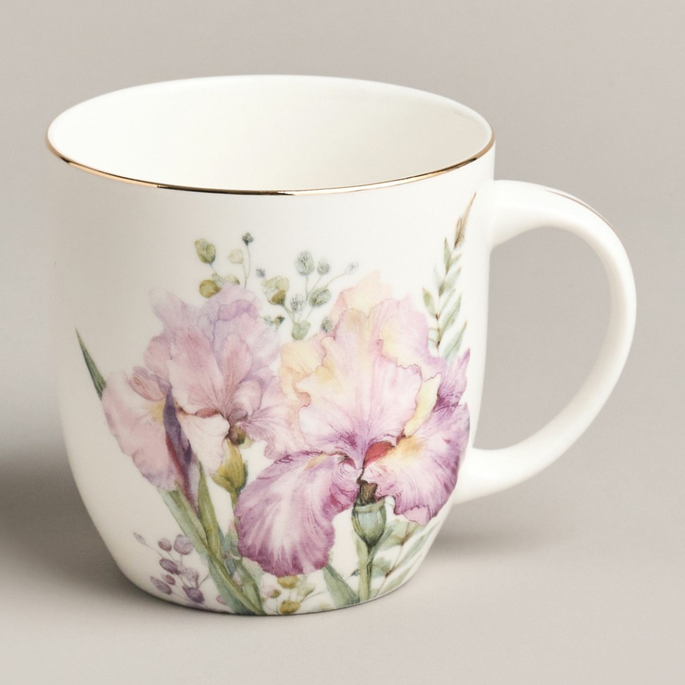 Фото Кружка lefard irises 370 мл (590-612)  - интернет-магазин МегаТерем в Москве