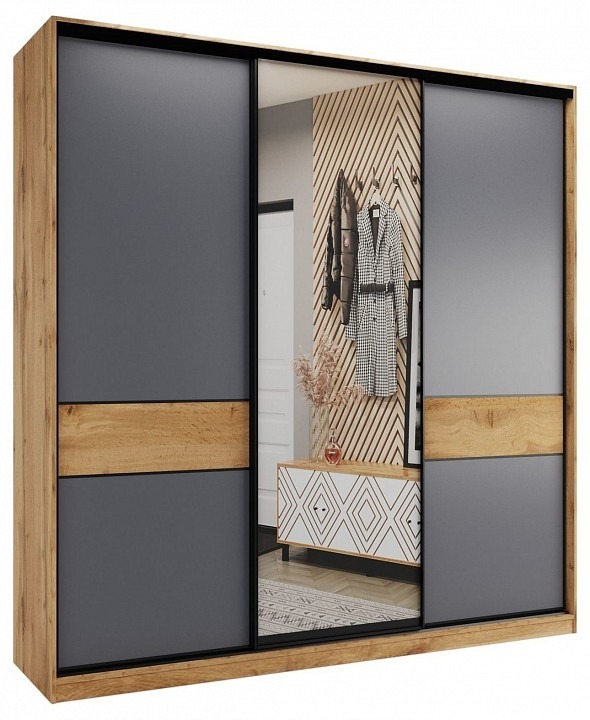 Фото Шкаф-купе Slim MBW_102207 - интернет-магазин МегаТерем в Москве