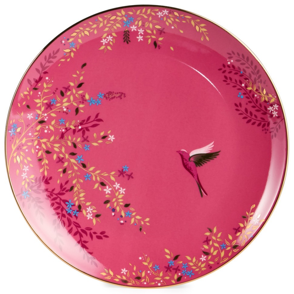 Фото Тарелка закусочная lefard golden birds 20*2 см (419-116)  - интернет-магазин МегаТерем в Москве