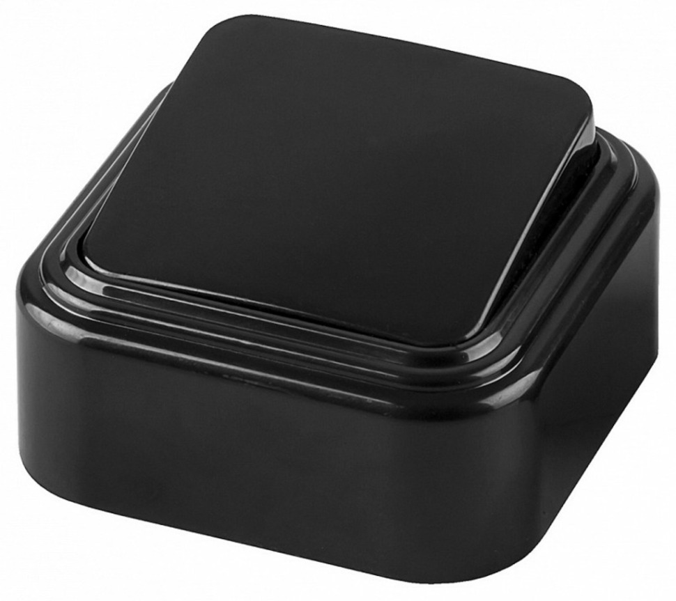 Фото Выключатель одноклавишный Stekker Брест 32743 FE_32743 - интернет-магазин МегаТерем в Москве