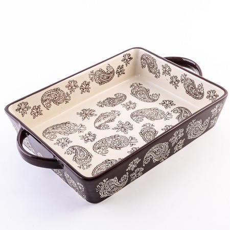 Фото Форма для запекания керамическая LORAINE (60364) - интернет-магазин МегаТерем в Москве