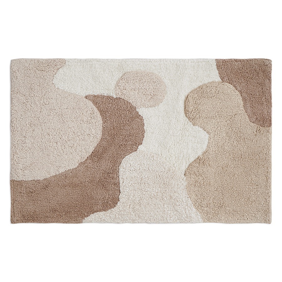 Фото Коврик для ванной из хлопка с авторским принтом из коллекции freak fruit, 50х80 см (76142) - интернет-магазин МегаТерем в Москве