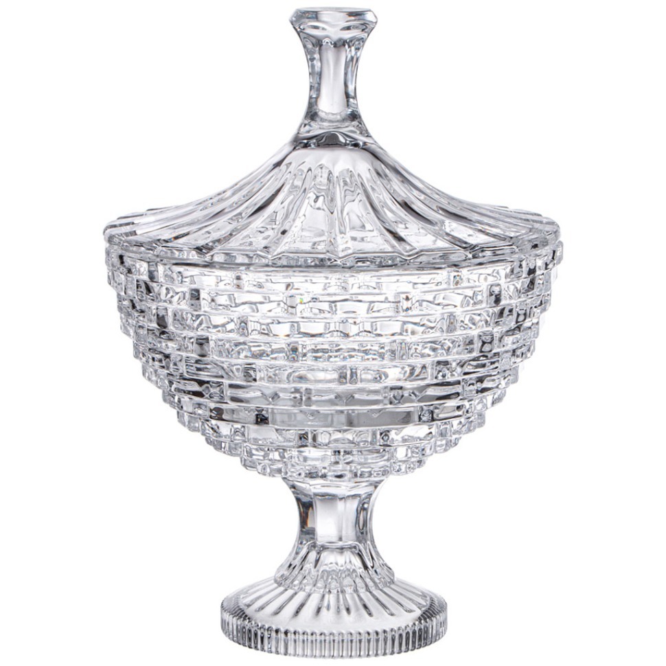 Фото Блюдо с крышкой на ножке saphir 17,8х25,3 см Lefard (695-064) - интернет-магазин МегаТерем в Москве