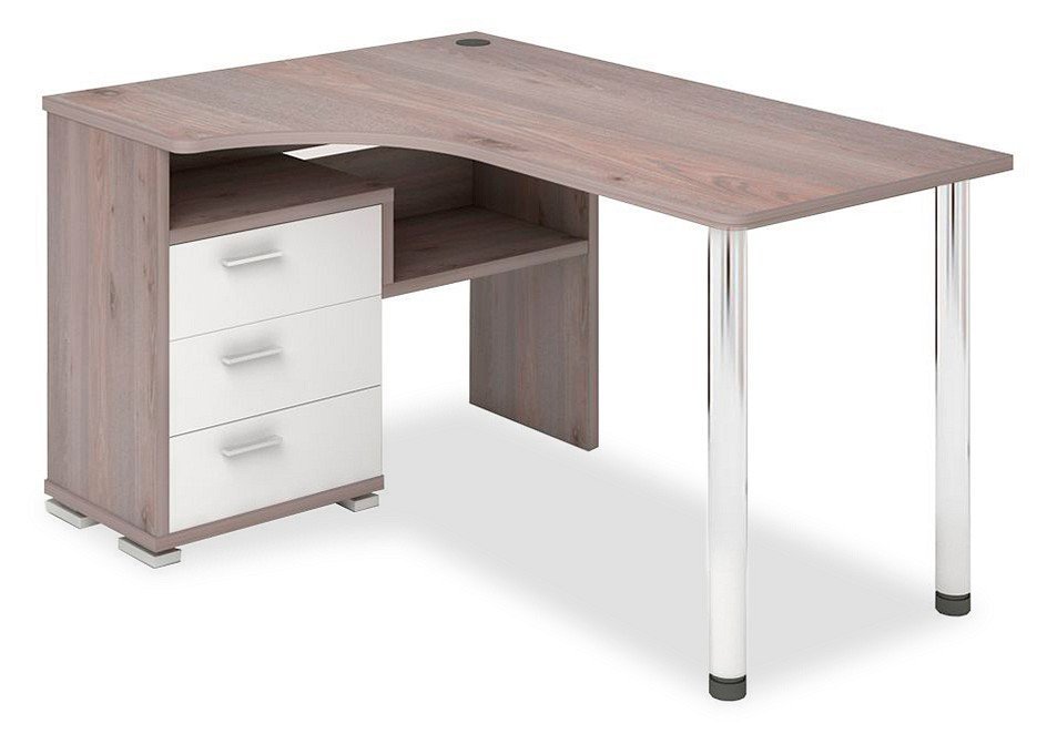 Фото Стол компьютерный Домино СР-132С-150 НБЕ-ЛЕВ MER_SR-132S-150_NBE-LEV - интернет-магазин МегаТерем в Москве