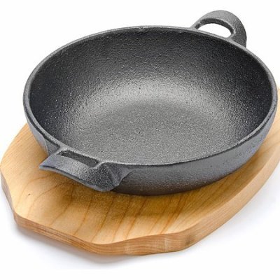 Сковорода чугунная на подст...