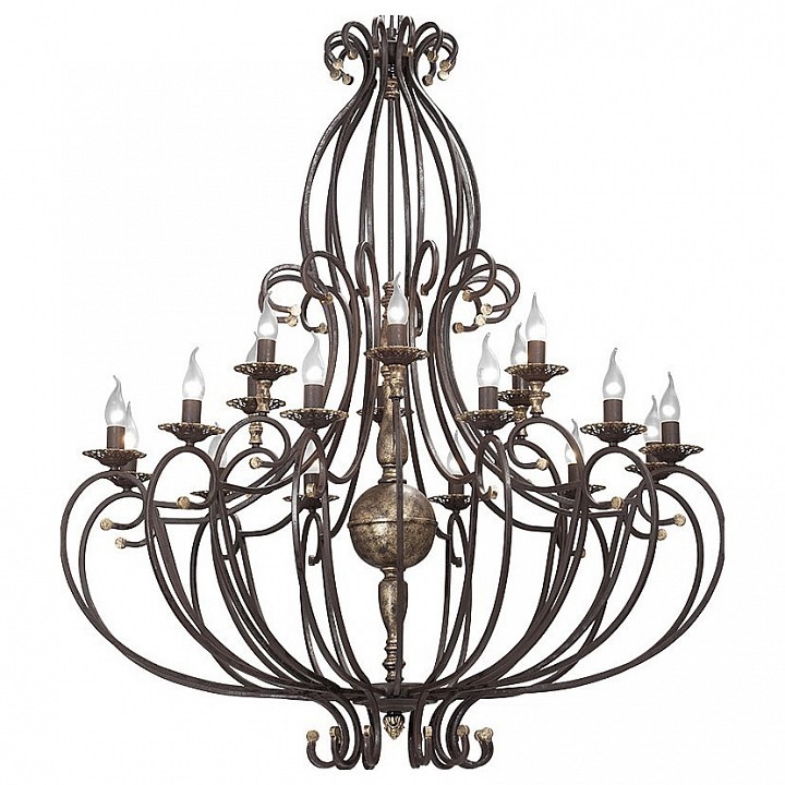 Фото Подвесная люстра Vitaluce V1819 V1819-7/12+6 VI_V1819-7_12_6 - интернет-магазин МегаТерем в Москве