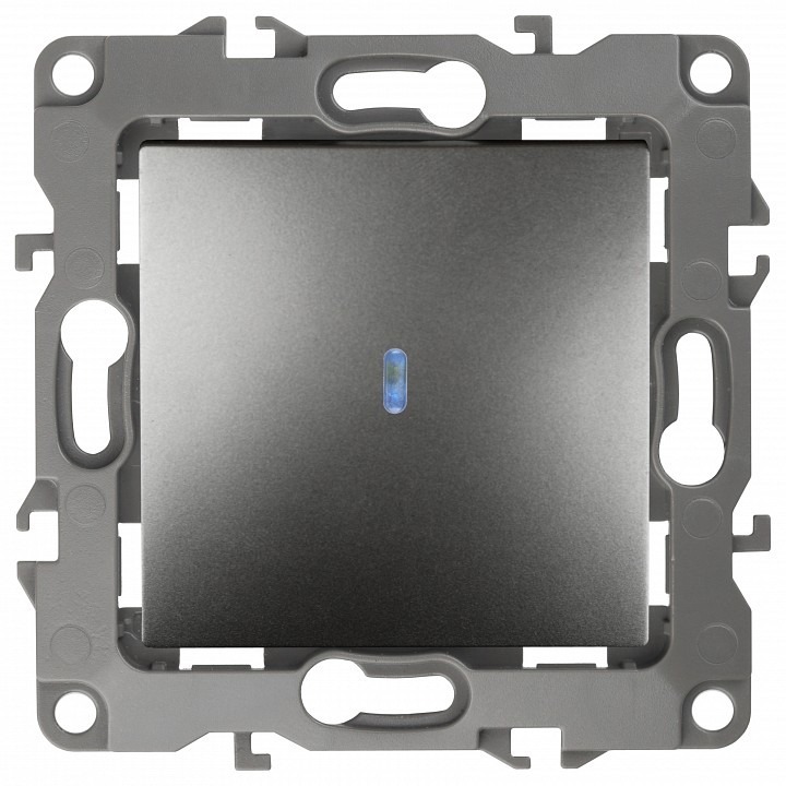 Фото Выключатель одноклавишный с подсветкой без рамки Эра Эра 12 12-1102-12 ER_B0019280 - интернет-магазин МегаТерем в Москве