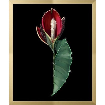 Картина ЖИЗНЬ с кристаллами...