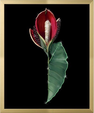 Фото Картина ЖИЗНЬ с кристаллами Swarovski (3184) - интернет-магазин МегаТерем в Москве