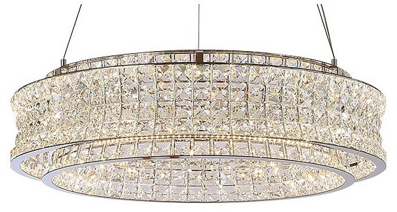 Фото Подвесная люстра Newport 8510 8510/60 chrome NWP_M0069968 - интернет-магазин МегаТерем в Москве