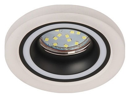 Фото Встраиваемый светильник Эра DK 90 WH Б0054359 ER_B0054359 - интернет-магазин МегаТерем в Москве