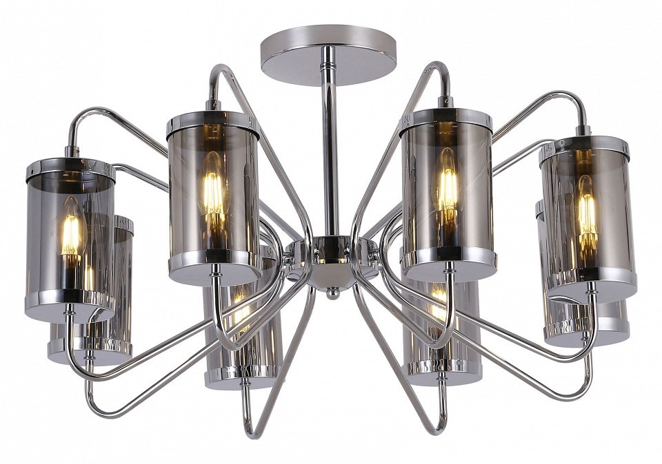 Фото Люстра на штанге EVOLUCE Valieri SLE102302-08 EVO_SLE102302-08 - интернет-магазин МегаТерем в Москве